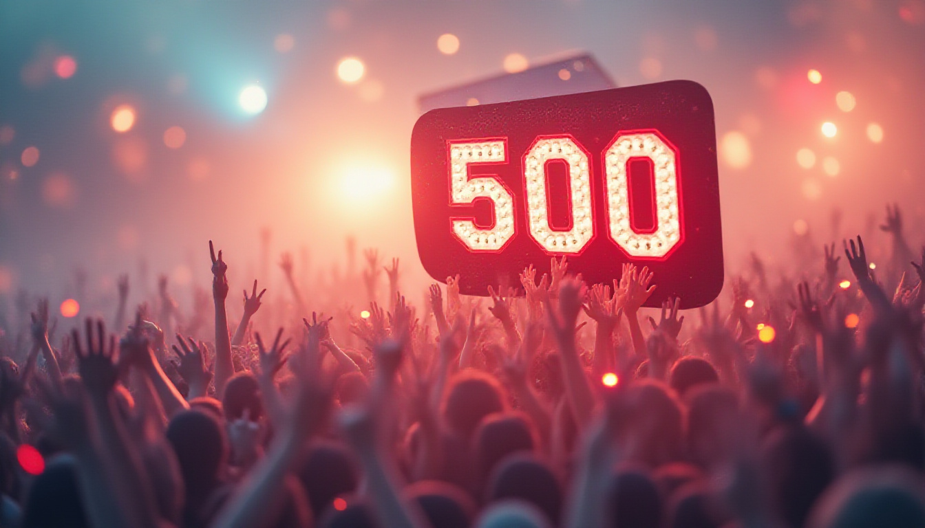 MrBeast Hits 500 Million Subscribers: The Journey